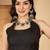 Sequinned Embellished Saree With Unstitched Blouse