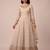 Cream heavy faux georgette rich sequence embroidered party wear salwar suit