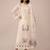 Off white heavy cotton embroidered elegant festive salwar suit