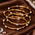 Gold Plated CZ American Diamond Bangles