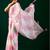 Tie and Dye Organza Designer Saree with blouse 