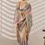 tie and dye organza designer saree with blouse with blouse 