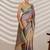 tie and dye organza designer saree with blouse with blouse 