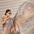 tie and dye organza designer saree with blouse with blouse 