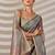tie and dye organza designer saree with blouse with blouse 
