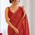 Bandhani Embroidered Poly Georgette Designer Bandhani Saree wtih blouse 