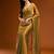 solid beads and stones saree with blouse 