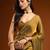 solid beads and stones saree with blouse 