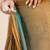 embroidered silk blend ready to wear saree with blouse 