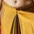 embroidered silk blend ready to wear saree with blouse 