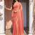 embellished beads and stones saree with blouse 