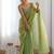 embellished sequinned tissue saree with blouse 