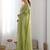 embellished sequinned tissue saree with blouse 