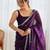 embellished sequinned tissue saree with blouse 