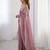 embellished sequinned tissue saree with blouse 