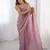 embellished sequinned tissue saree with blouse 
