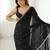 black embellished tissue sarees with blouse 