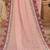 floral mirror work pure georgette designer saree with blouse 