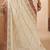 floral embroidered pure georgette designer saree with blouse 