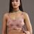 floral organza saree with blouse 