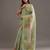 floral organza saree with blouse 