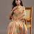 floral organza designer saree with blouse 