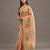 floral organza designer saree with blouse 