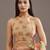 floral organza designer saree with blouse 