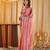beads and stones saree with blouse 