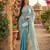 beads and stones saree with blouse 