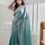 beads and stones saree with blouse 