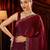 beads and stones saree with blouse 