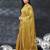 woven design embroidered art silk designer saree with blouse 