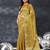 woven design embroidered art silk designer saree with blouse 