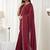 embellished beads and stones silk cotton heavy work fashion saree with blouse 