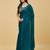 ethnic motifs embroidered satin heavy work saree with blouse 