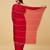 Red embellished zari satin heavy work saree with blouse 