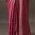 Magenta embellished zari silk blend saree with blouse with blouse 
