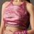 Magenta embellished zari silk blend saree with blouse with blouse 