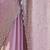 Lavender embellished beads and stones saree with blouse 