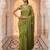 embellished beads and stones saree with blouse 