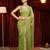 embellished beads and stones saree with blouse 