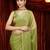 embellished beads and stones saree with blouse 