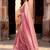 beads and stones silk blend saree with blouse with blouse 