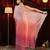 Ombre Beads and Stones Silk Blend Saree with blouse