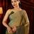 Ombre Beads and Stones Saree with blouse