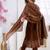 Cotton anarkali printed kurti-pant-dupatta set