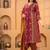 Cotton printed a-line kurti-pant-dupatta set