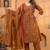 Cotton printed a-line kurti-pant-dupatta set