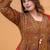 Cotton printed a-line kurti-pant-dupatta set